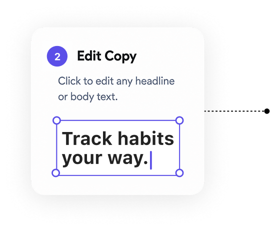 Edit copy